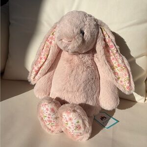 NWT Blossom Blush Bunny Cherry Jellycat Medium